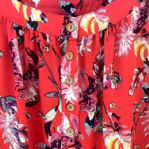 Buckle Black Floral Blouse